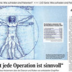 Die Leipziger Volkszeitung mit der preisgekrönten Serie zu ambulanten Operationen