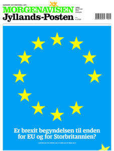 Die dänische Zeitung Jyllands-Posten nach dem Brexit