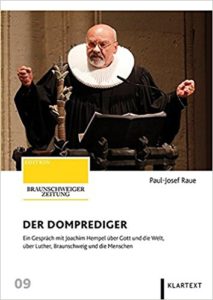 Das Foto von Thomas Ammerpohl auf dem Cover des Buchs "Der Domprediger".